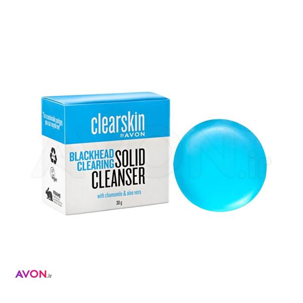 پاک کننده جامد صورت آون ClearSkin مدل Blackhead Clearing مناسب پوست چرب 30 گرم 